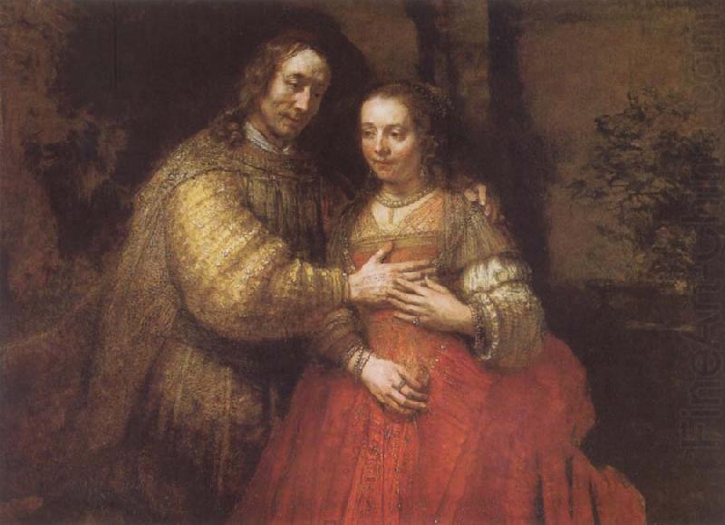 REMBRANDT Harmenszoon van Rijn Portrait of Two Figures from the Old Testament china oil painting image